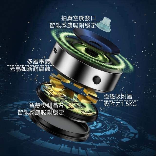 XLAB 真空吸附磁吸手機架 6